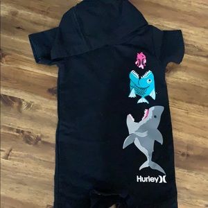 Baby boy Hurley romper